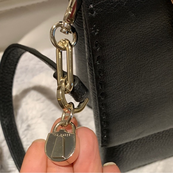 π€ New Ted Baker - Diaana Bar Shoulder Bag - Black π€ - Picture 7 of 13
